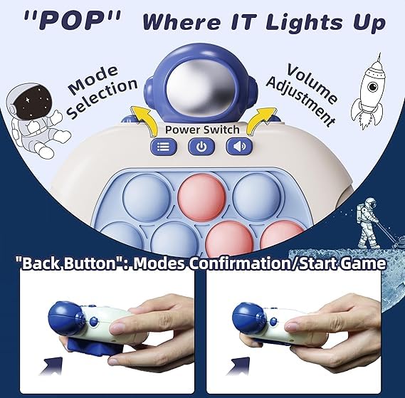 Fast Pop It Game💥🎮 || Increase Memory, Reflex 🧠|| Portable Game